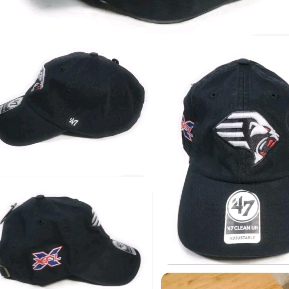 '47 XFL New York Baseball Guardians Clean Up Adjustable Hat Cap OSFA